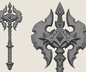 Ancient King Axe