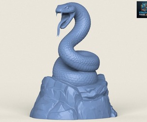 Python Snake Sculpture