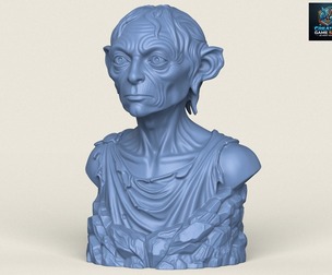 Gollum Bust