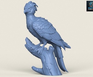 Phoenix Bird Sculpture