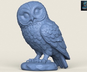 Owl Bird Sculpture
