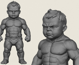 Incredible Baby Hulk