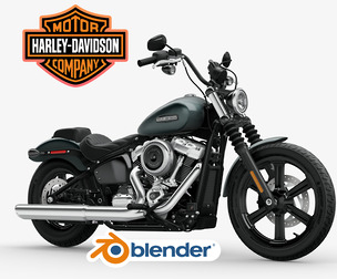 2025 Harley Davidson Softail Street Bob Motorcycle Bike