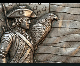 American Patriot Soldier and Eagle Relief