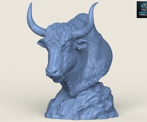 Himalayan Yak Bust