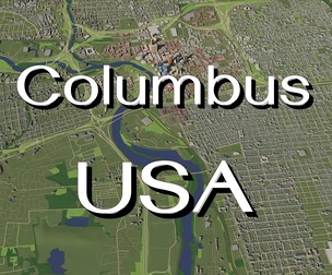Columbus Ohio USA - City and urban