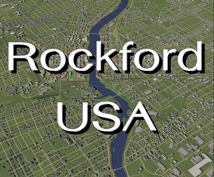 Rockford Illinois USA - City and urban