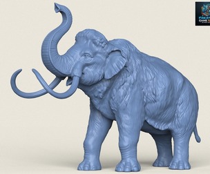 Saluting Mammoth Elephant