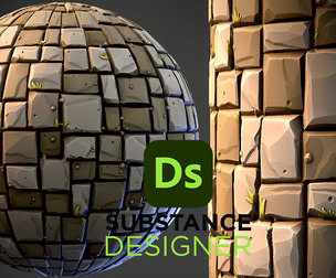 Stylized Floor Stones