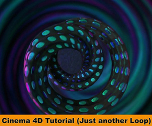 Abstract Sci-Fi Loop Tutorial in Cinema 4D