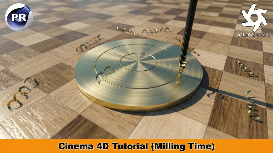 Realistic Metal Milling Animation Tutorial