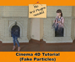 Create Disintegration Effects with Fake Particles