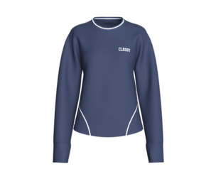 Girls Long Sleeve Thumbhole Cuff Sweatshirt | Marvelous / Clo3d / obj / fbx