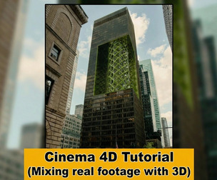 Mixing Real Footage with 3D Objects