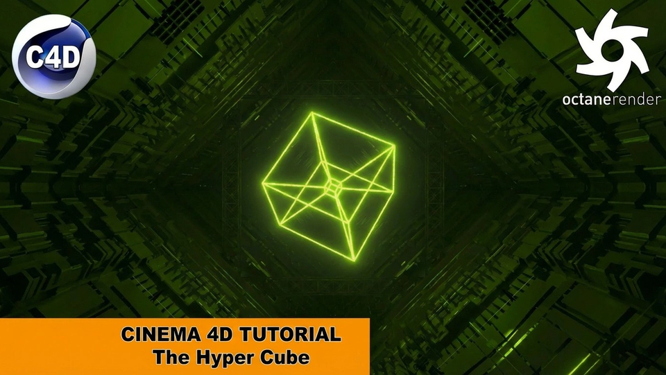 How to Create a Sci-Fi Hypercube Loop in Cinema 4D