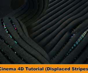 Create Abstract Displaced Stripes