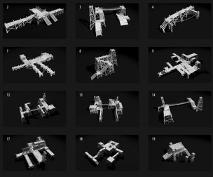 Medieval wooden structures