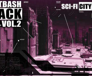 Sci-Fi City Buildings Kit V.2