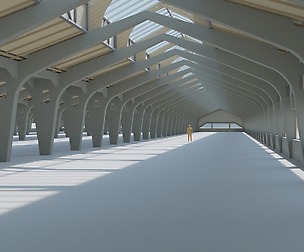 Factory Hall Interior