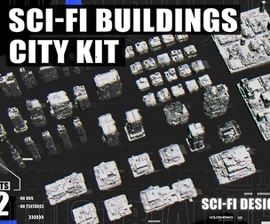 Sci-Fi Buildings  City Kit