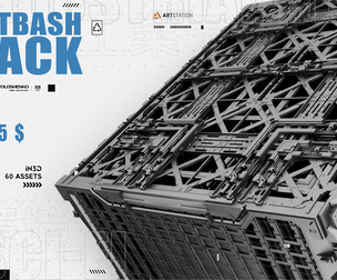 Sci-Fi walls Kitbash Pack 60+_Vol.3