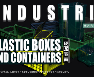 INDUSTRIAL plastic BOXES and containers