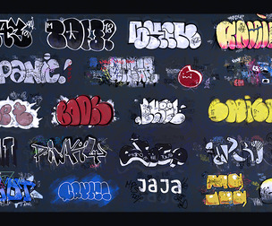 GRAFFITI DECALS Vol.1