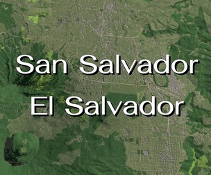 San Salvador El Salvador - City and urban