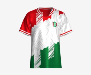Men Wave Strike Asymmetric Sports Jersey | Marvelous / Clo3d / obj / fbx