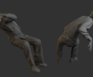 Casual Male Zombie CZ5 0007