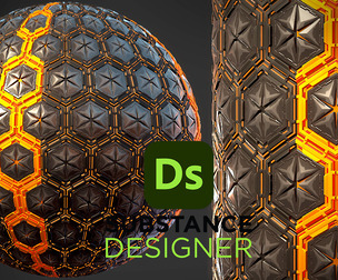 Stylized Sci-Fi Material