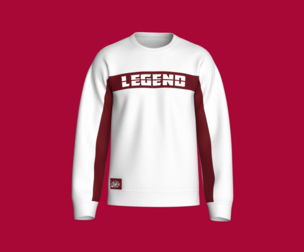 Men Printed Sweatshirt With Contrast Side Panel | Marvelous / Clo3d / obj / fbx