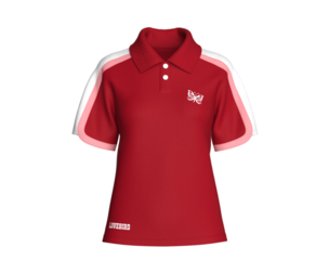 Girls Butterfly Charm Polo Shirt | Marvelous / Clo3d / obj / fbx