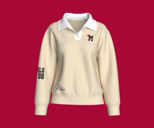 Girls Printed Oversize Sweatshirt | Marvelous / Clo3d / obj / fbx