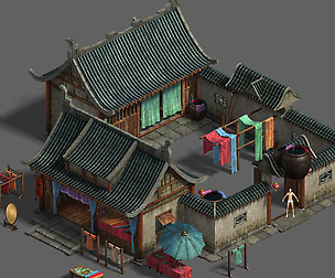 Medium city - clothing store