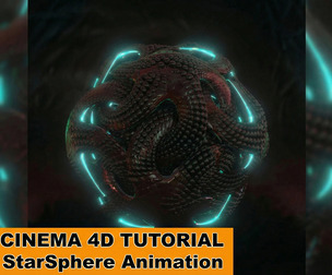 Create an Abstract Alien StarSphere Animation