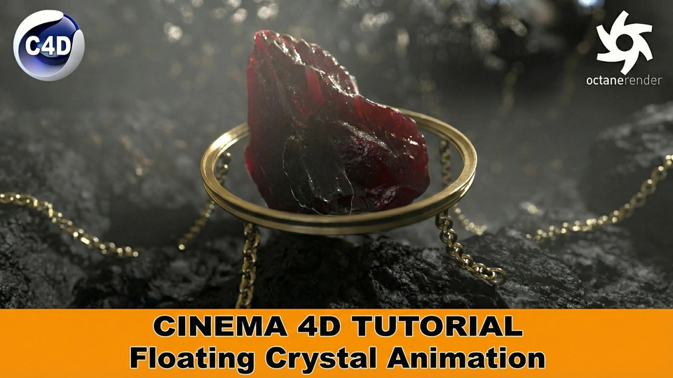 Animation Red Crystal Create a Floating Crystal Animation