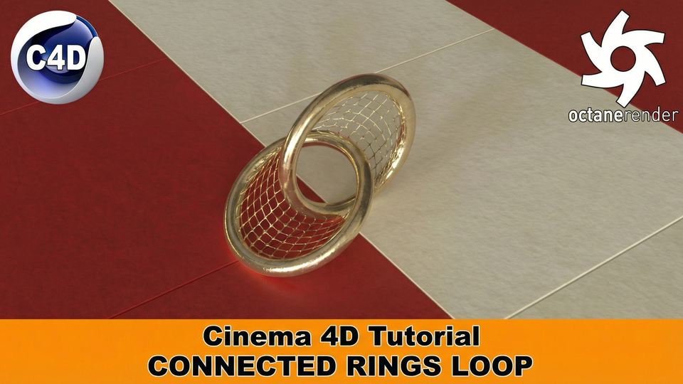 Create a Realistic Connected Rings Loop