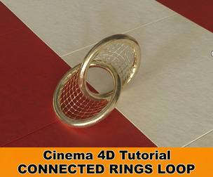 Create a Realistic Connected Rings Loop