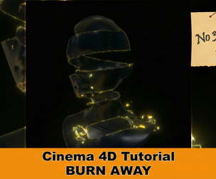 Create a Glowing Burn Away Effect without Plugins