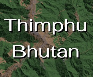 Thimphu Bhutan - City and urban