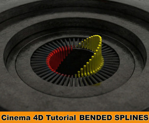 Bended Splines Animation in Cinema 4D