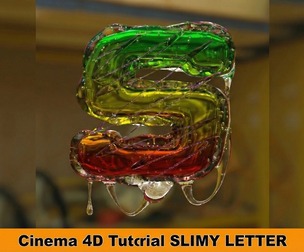 Create Realistic Slimy 3D Typography