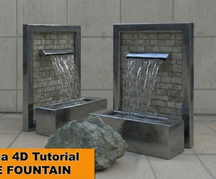Create a Photorealistic 3D Fountain