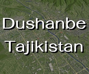Dushanbe Tajikistan - City and urban