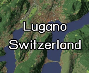 Lugano Switzerland - City and urban