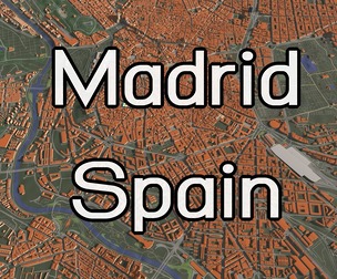 Madrid Spain - City and urban