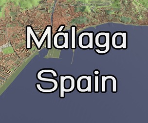 Malaga Spain - City and urban