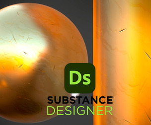 Stylized Metal Gold