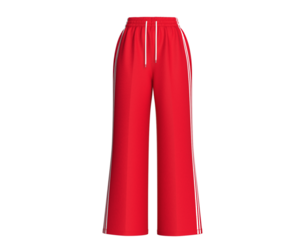 Girls Contrast Side Stripe Wide-Leg Trousers | Marvelous / Clo3d / obj / fbx